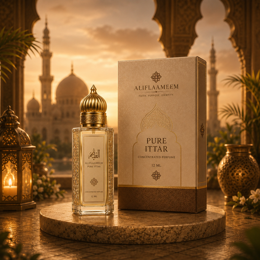 Aliflaameem Pure Itar – Premium Alcohol-Free Attar (12ml)