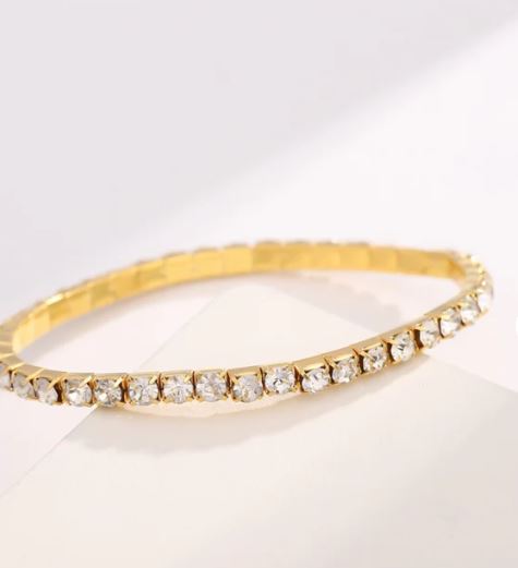 UNI-10536 -Gold Diamond - Bracelet