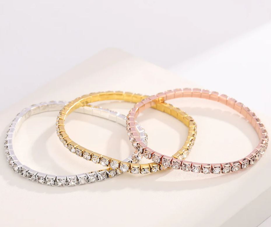 UNI-10536 -Gold Diamond - Bracelet