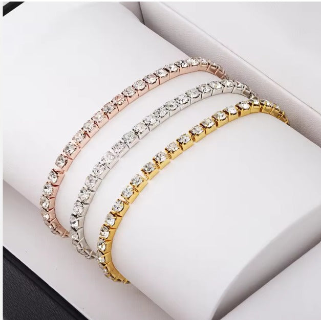 UNI-10536 -Gold Diamond - Bracelet
